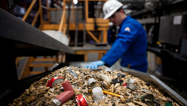 State of the art recycling plant